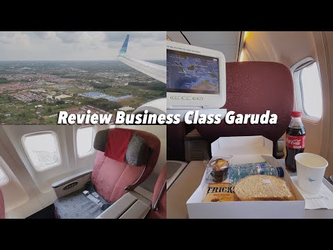 Terbang Naik BUSINESS CLASS Garuda Indonesia ke Palembang (GA108)