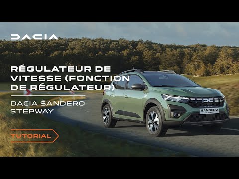 Sandero et Sandero Stepway – Régulateur de vitesse