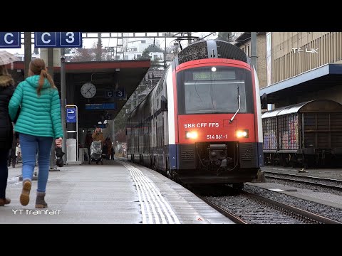 S-Bahn Zürich in Meilen - S6 nach Uetikon am See, RABe 514