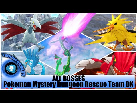 Pokemon Mystery Dungeon Rescue Team DX - ALL BOSSES Main Story