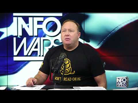 Alex Jones Turns Into A Robot