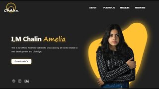 Personal Portfolio Website Using html and css only | How to create Personal Website #newtoyou