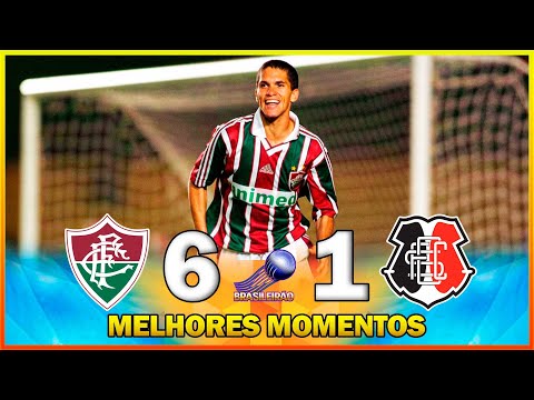 FLUMINENSE 6 X 1 SANTA CRUZ ● MELHORES MOMENTOS ● COPA JOÃO HAVELANGE 2000 ● 19ª RODADA