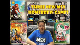 MSX Homebrew Games from Cote Gamers - Lilly's Saga, Sacred Valley & Rabbit Adventure