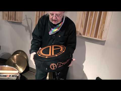 Steve Maxwell Vintage Drums - Drum Art Throne Cover Demo Video!!