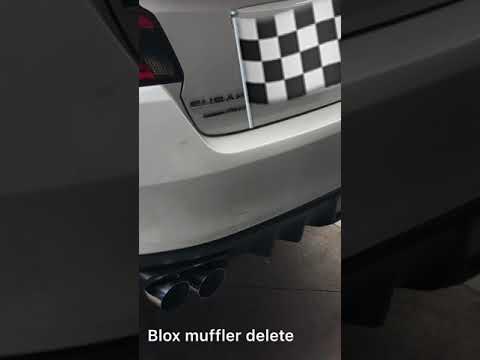 Installed a blox muffler delete on my wrx