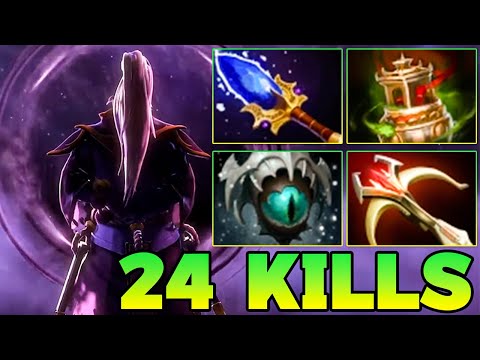 24 Kills Void Spirit Mid !! Void Spirit Dota 2 Offlane Carry Meta 7.39 Guide Pro Gameplay Tips Build