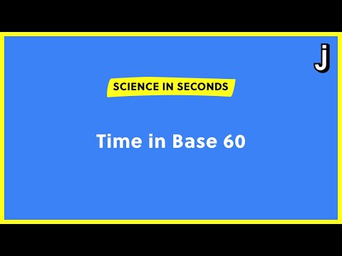 Time in Base 60: Why time is measured using 60