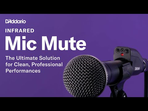 Насолоджуйтесь вимкненням мікрофона в режимі hands-free із D'Addario IR Mic Mute, зображення 1