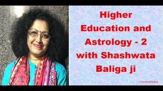 Higher Education and Astrology 2 with Shashwata Baliga ji