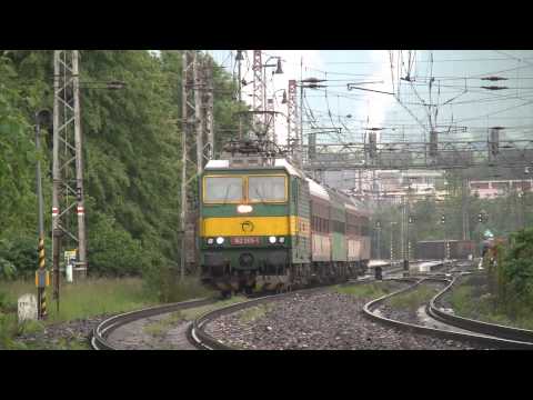 ZSSK Zelený Peršing 162.006 na Osobnom vlaku v Ružomberku + POZDRAV