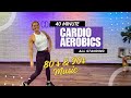 40 Min - 80's and 90's Music CARDIO AEROBICS WORKOUT -  All Standing