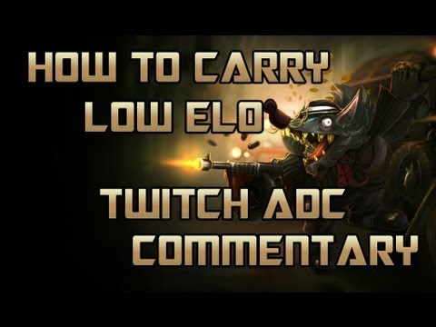 How to Carry Low Elo - Twitch ADC Gameplay Commentary | League of Legends Season 3