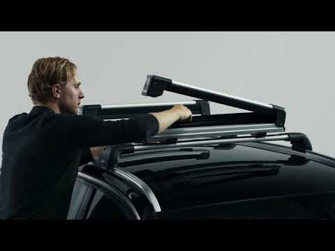 Porte-skis sur barres de toit THULE SNOWPACK Extender 7325 disponible sur Norauto.fr