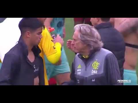 Funny moments of Mister Jorge Jesus at Flamengo