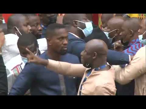 Ghana Parliament breaks out into fight over the passing of the controversial E levy Bill