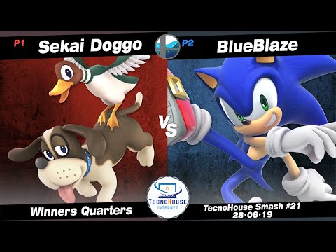 TecnoHouse #21: SS | Sekai Doggo (Duck Hunt) vs OZN | BlueBlaze (Sonic) - Winners Quarters