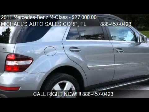 2011 Mercedes-Benz M-Class ML350 - for sale in Hollywood, FL