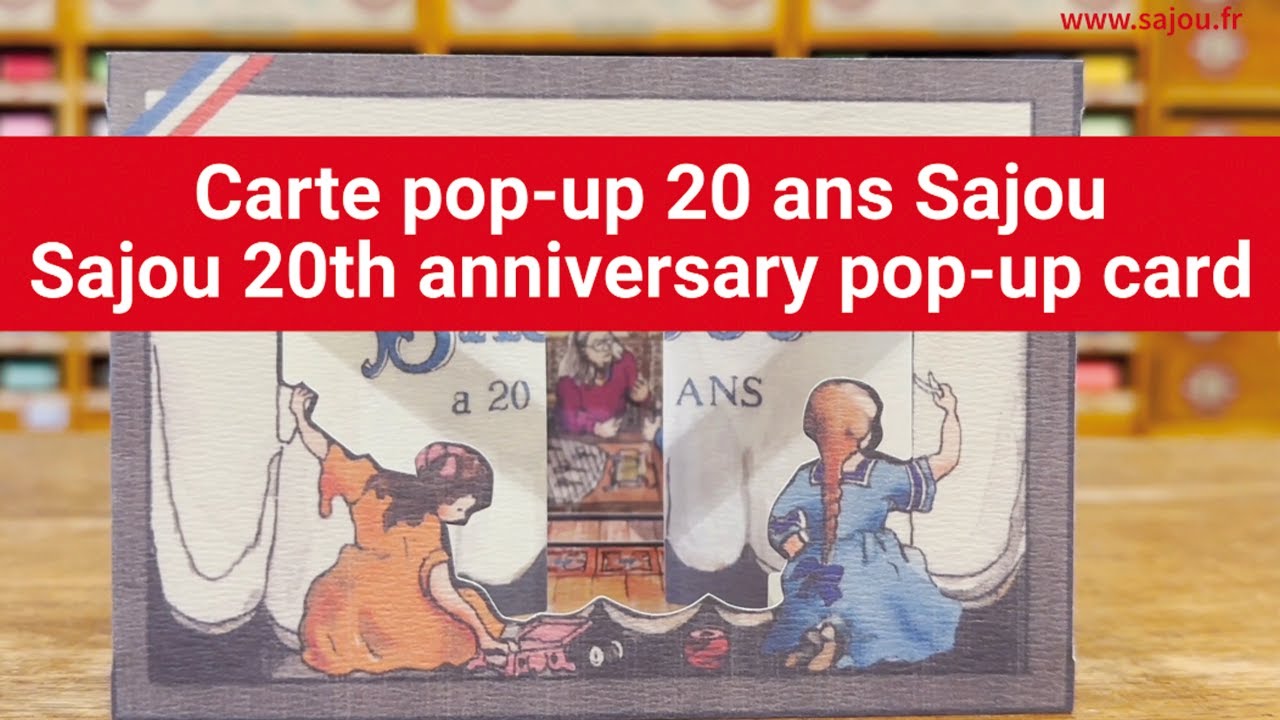 Voir la vidéo du montage de la carte Sajou en volume sur YouTube