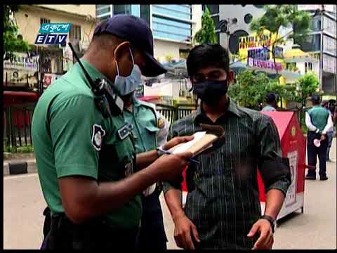রাজধানীতে লকডাউনে বাড়ছে যানবাহন ও মানুষের চলাচল