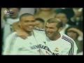 Beckham assist to zidane