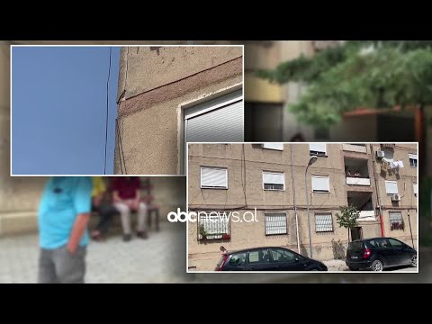 Pallati në Vlorë rrezikon të shembet, banorët dalin në protestë | ABC News Albania