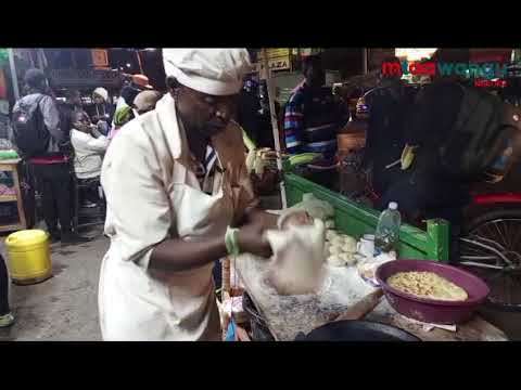 Watch: Nakuru's 'King of Chapos' takes his skills to the streets