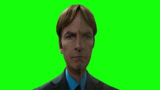 Jimmy McGill peeking reflection green screen