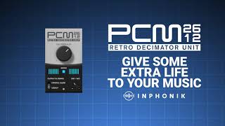 Video thumbnail for PCM2612 Retro Decimator Unit: a free VST/AU/AAX/RE by Inphonik by Inphonik