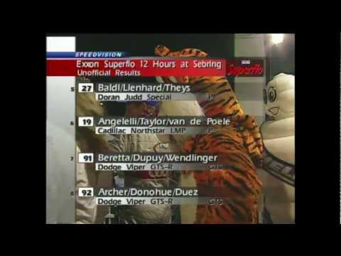 2000 Sebring Broadcast [Part 4] - ALMS - Tequila Patron - ESPN - Racing - Sports Cars