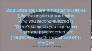 You Can Rely On Me - Jason Mraz - Lyrics