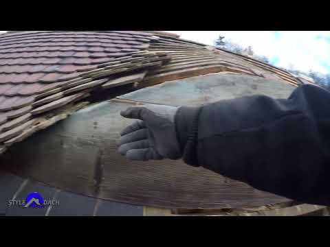 Abriss Hechtgaube, Fledermausgaube und Biberschwanzdach in Colditz - Dachdecker Bad Lausick