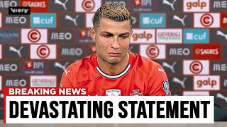 Cristiano Ronaldo Makes A Shocking Announcement After Walking Out On Portugal