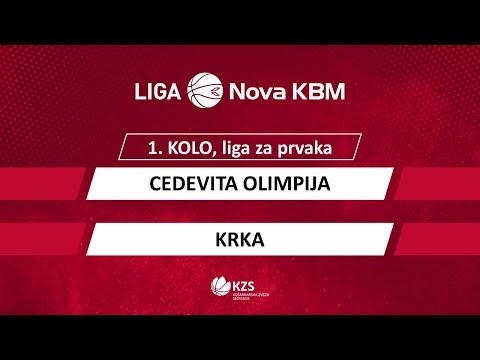 Cedevita Olimpija : Krka - 1. kolo, za prvaka - Liga Nova KBM - Sezona 2019/20