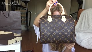 Louis Vuitton Speedy B 25 Unboxing