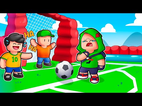 PASSEI VERGONHA? JOGUEI NO PIOR TIME DE FUTEBOL DO STUMBLE GUYS!!