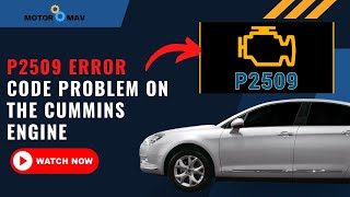 OBD Code p2509 Guide to Repair