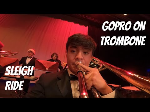 GoPro on Trombone - Sleigh Ride POV