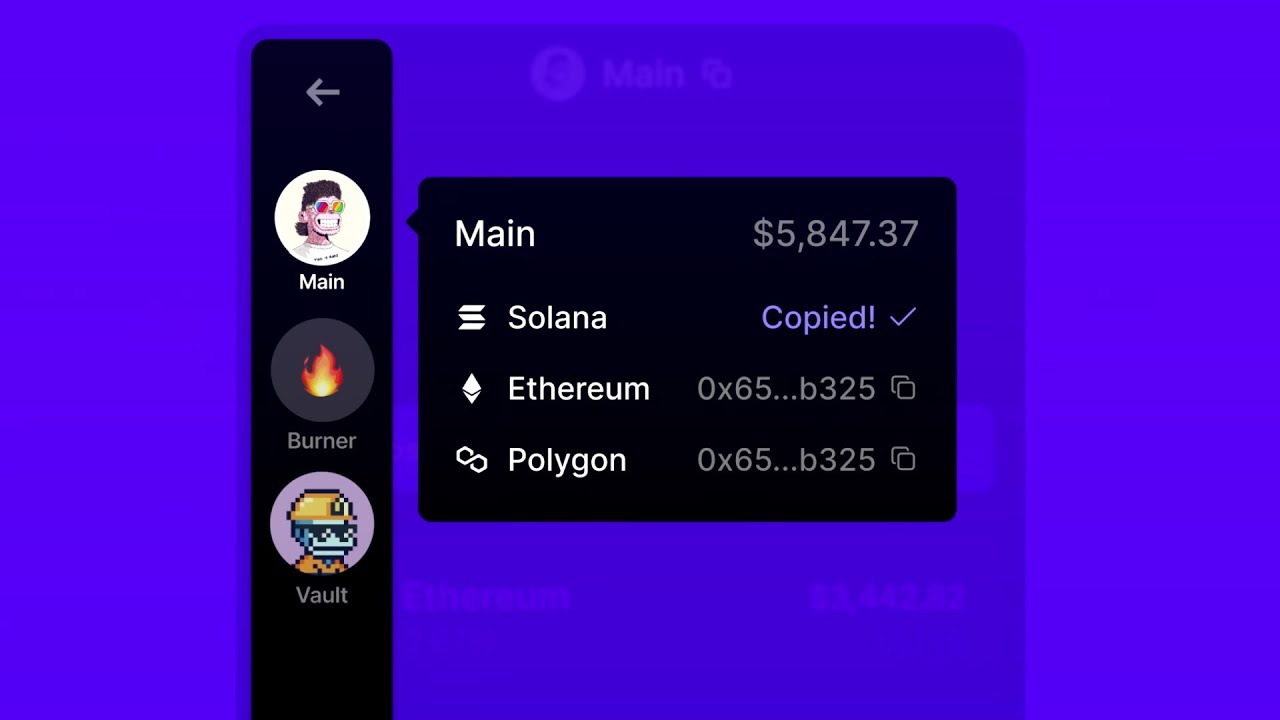Managing Accounts in Phantom Wallet