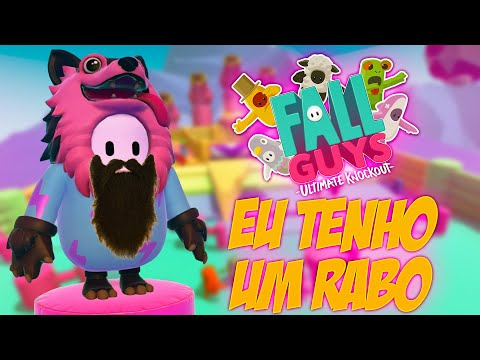 FALL GUYS GAMEPLAY - PEGANDO O RABO DA GALERA