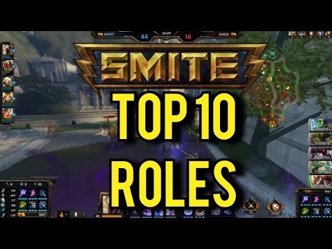 Top 10 Roles In Smite