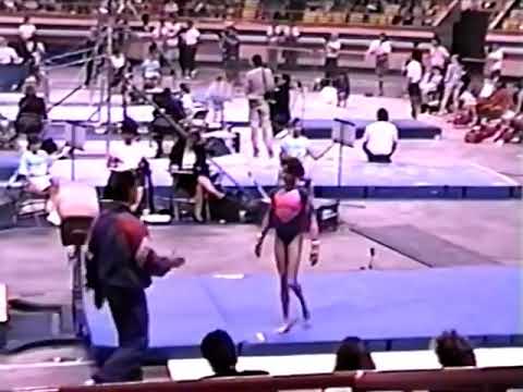 AA 1990 US Championships   Jenny Ester VT