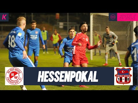 Markus Auer überragend: SG Rot-Weiss Frankfurt - Türk Gücü Friedberg (1. Runde, Hessenpokal)