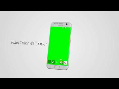 PlainBG. One Color Background or Simple Wallpaper Video