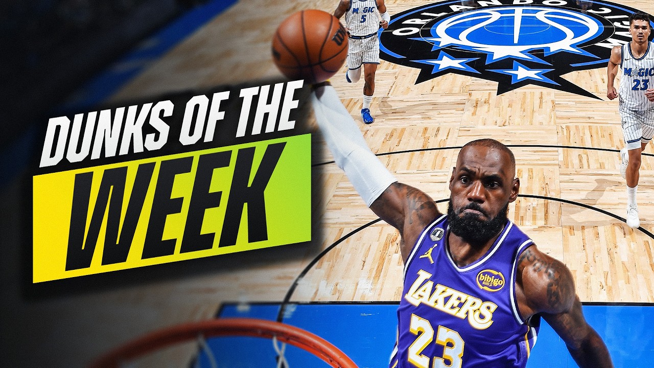 The TOP Dunks of Week 22 | 2025-26 NBA Season