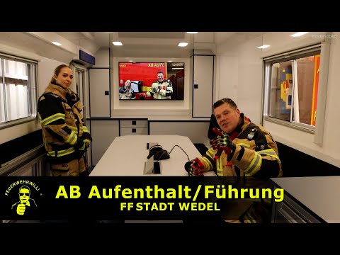 AB Aufenthalt / Führung der FF Wedel (Video AB-4)