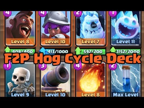 2.6 Hog Cycle (Free-to-play) against Giant and Royale Giant