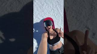 How to get a winter tan #snowboarding