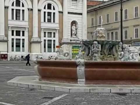 ITALY, PESARO 2012. PIAZZA DEL POPPOLO
