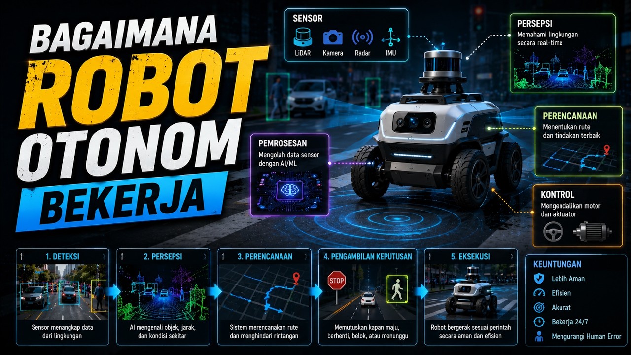 Bagaimana Robot Otonom Bekerja?